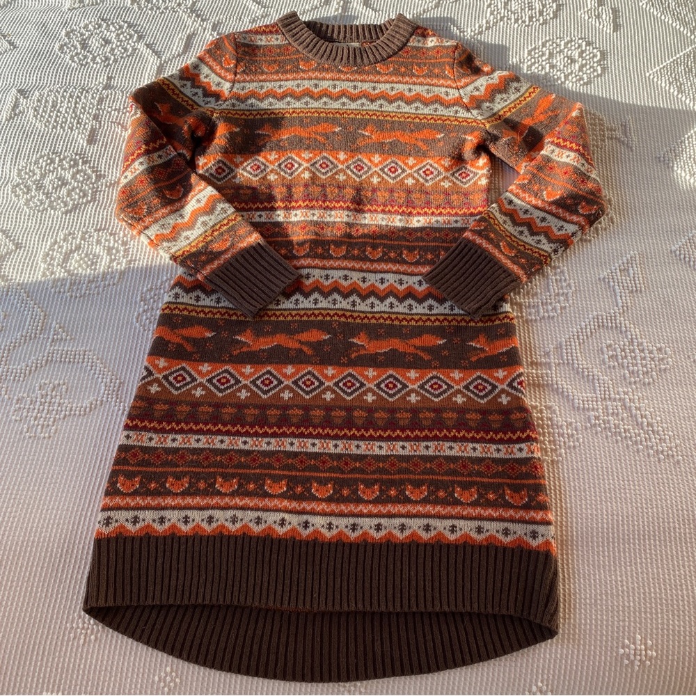 Kiel James Patrick Cozy Cabin Dress Fall Fox